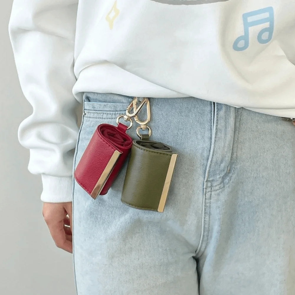 Foldable Mini Keychain Tote Bag