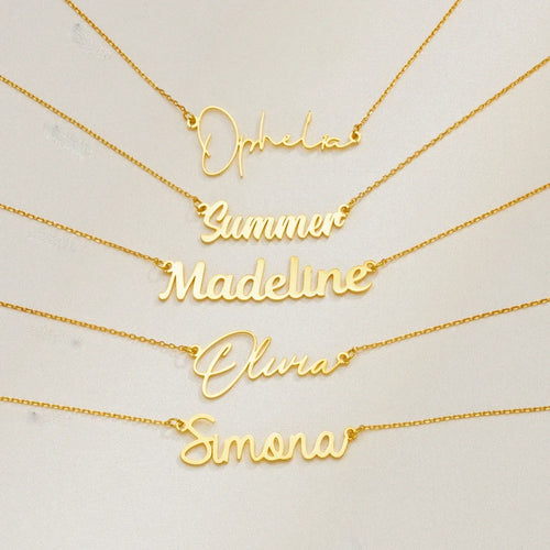 Personaliserat Namnhalsband